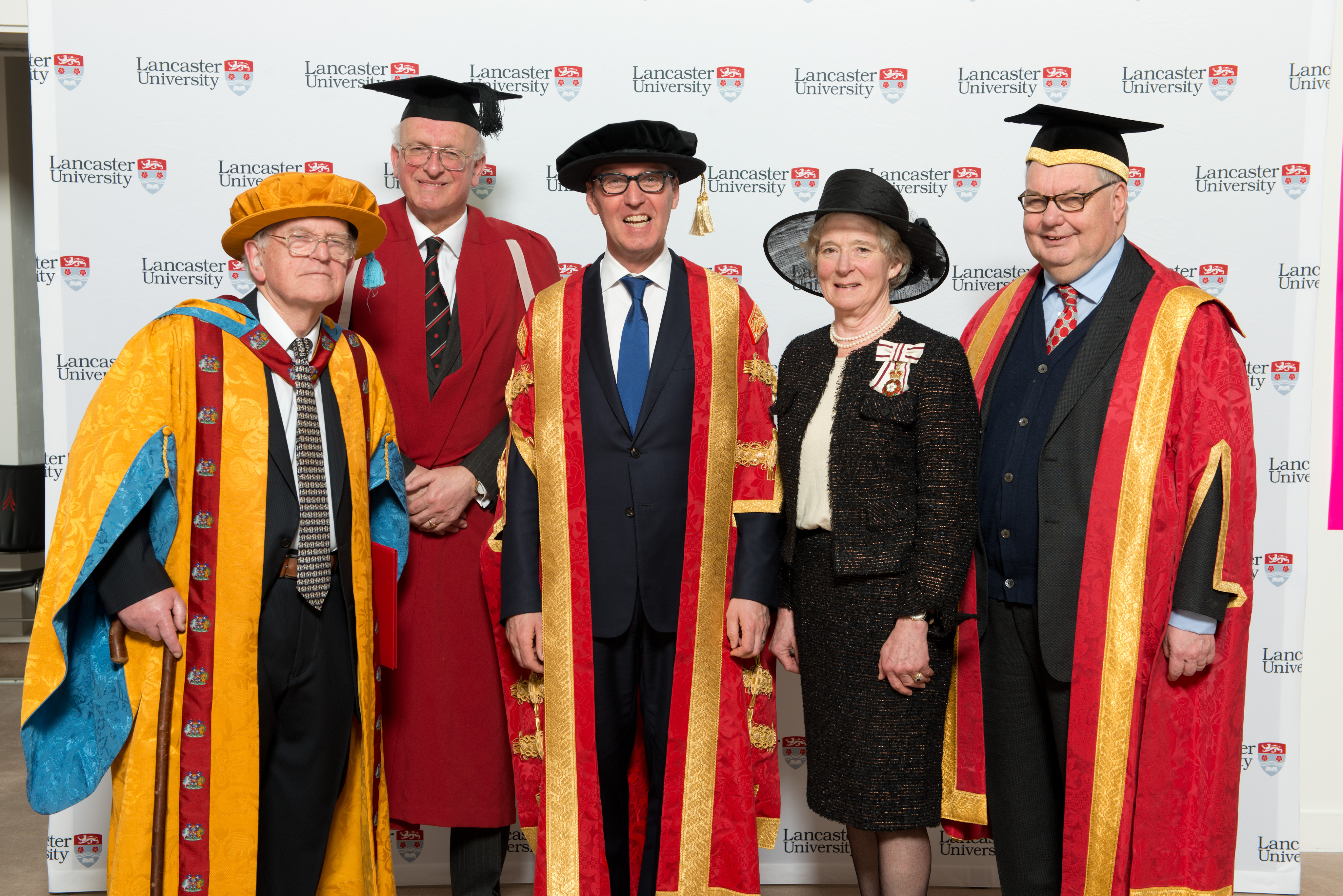 Ian hare & University Dignitaries